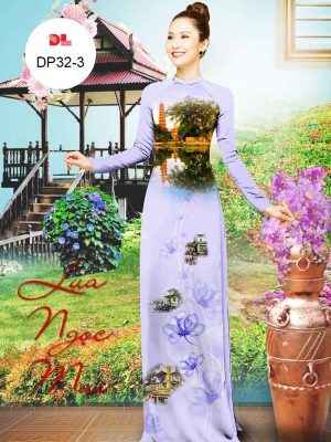 Vải Áo Dài Phong Cảnh AD DP32 24